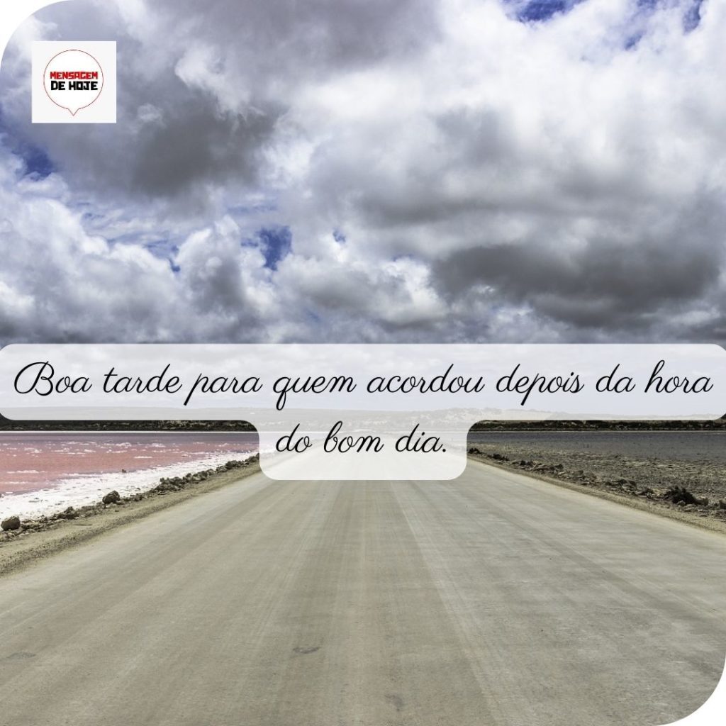 Boa Tarde 29 de abril de 2022 9