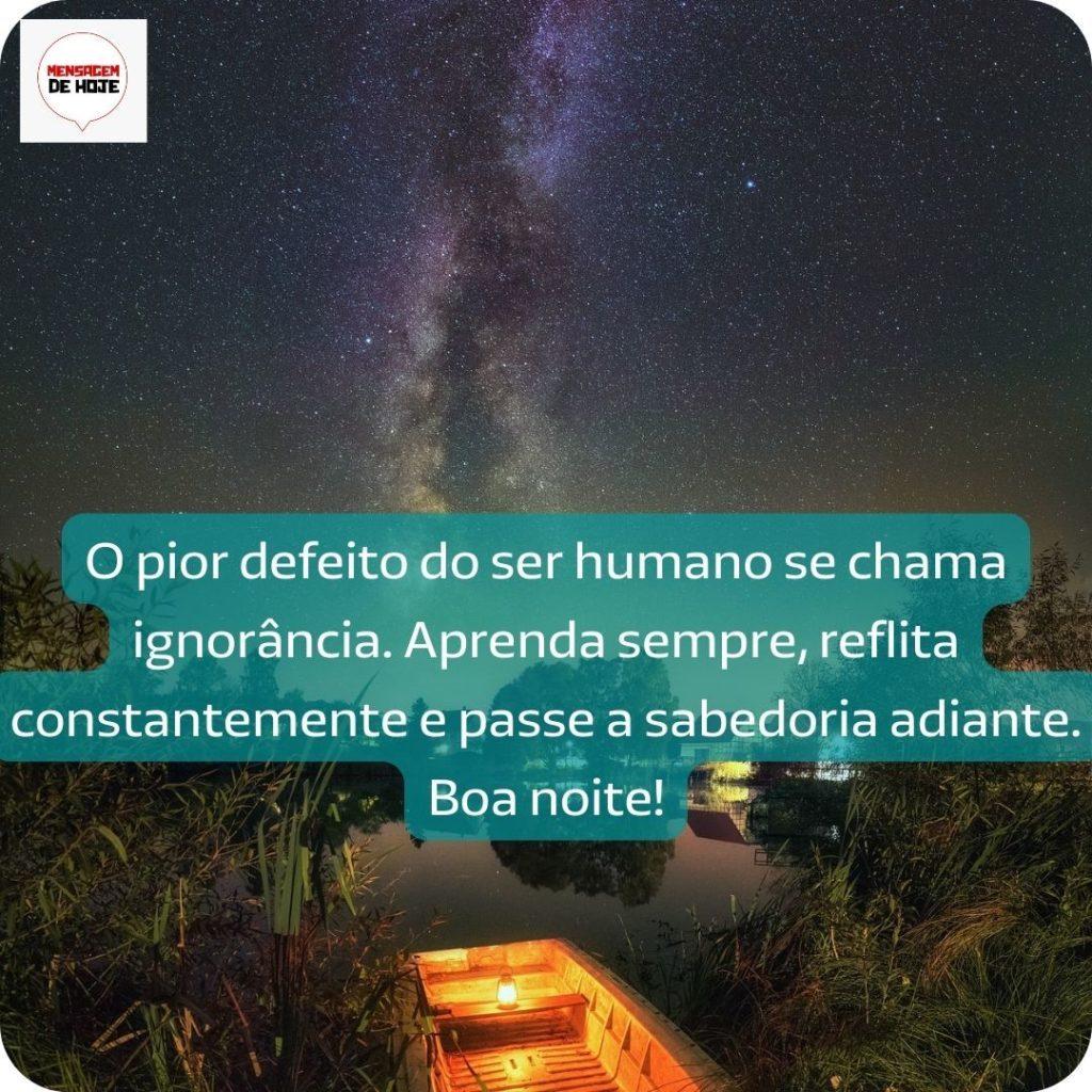 Boa Noite 16 de abril de 2022 19