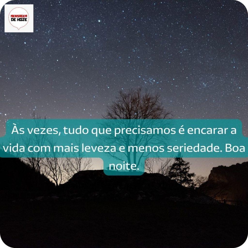 Boa Noite 11 de abril de 2022 7