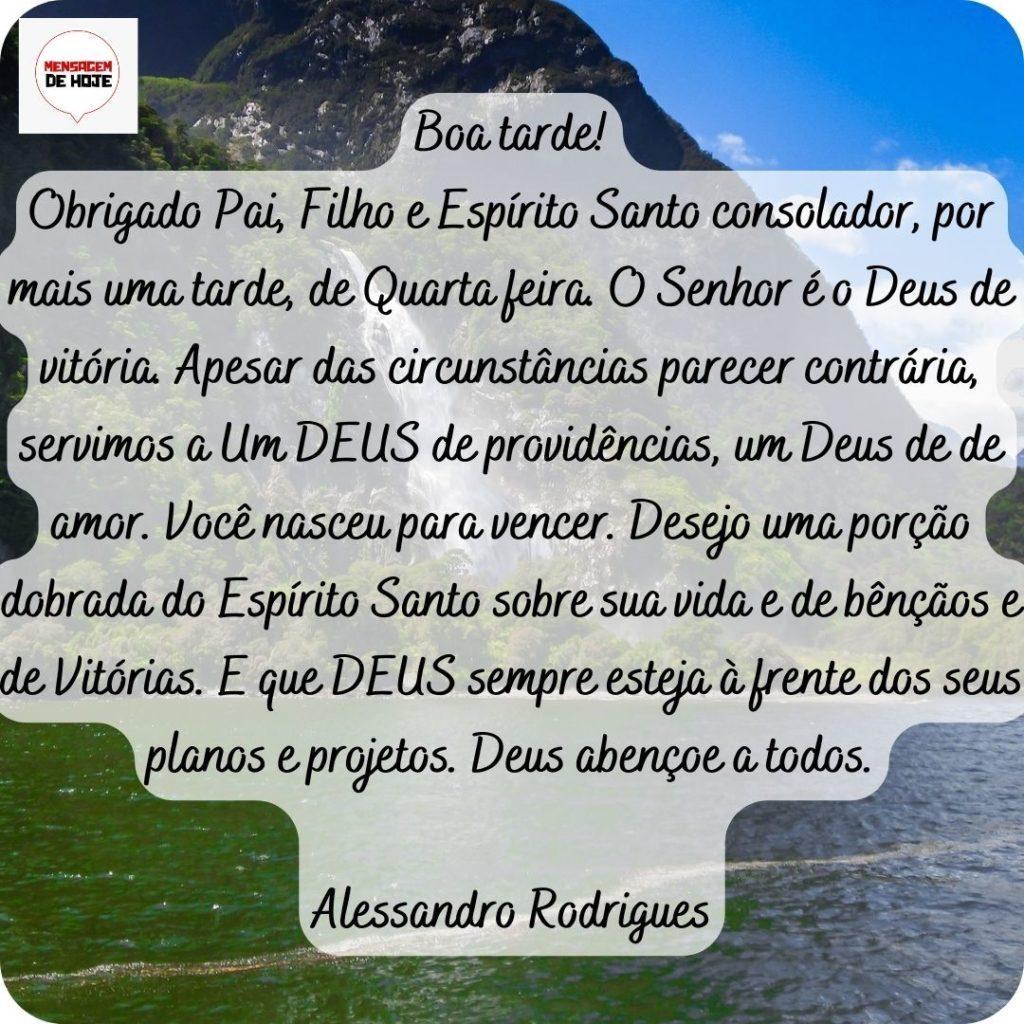 Boa Tarde 25 de abril de 2022 9