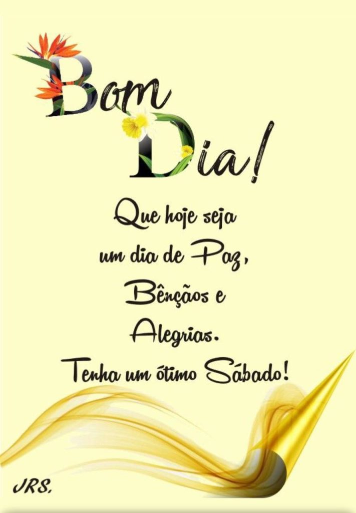 Bom Dia 01 de Maio de 2022 21