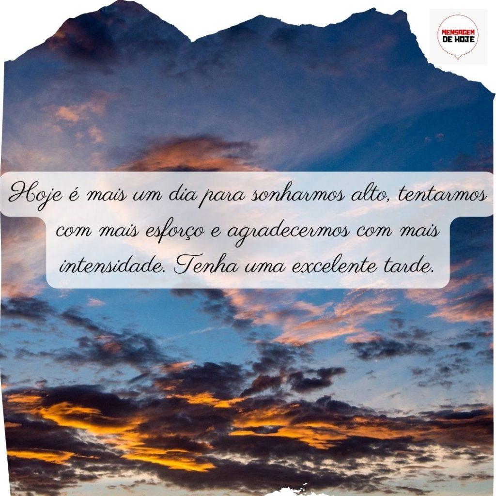 Boa Tarde 06 de Julho de 2022 17