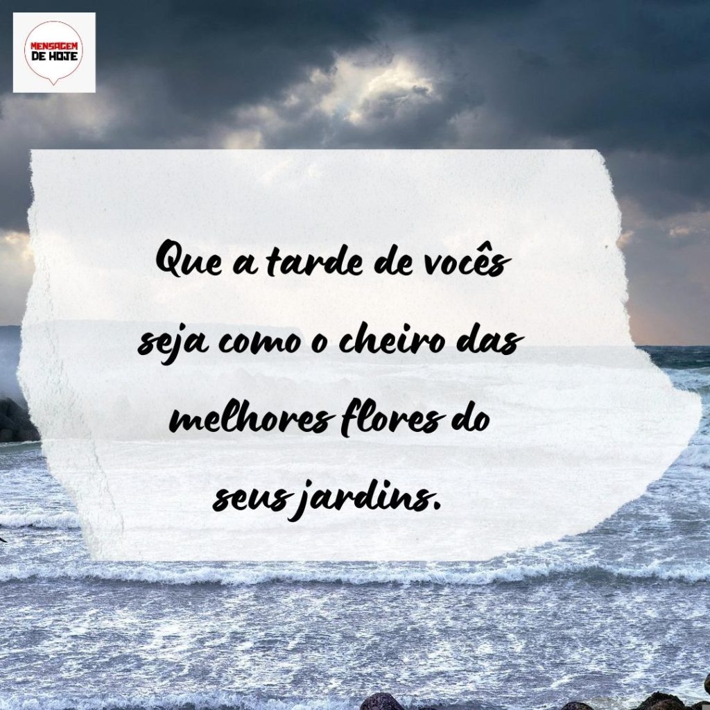 Boa Tarde 02 de Agosto de 2022 13