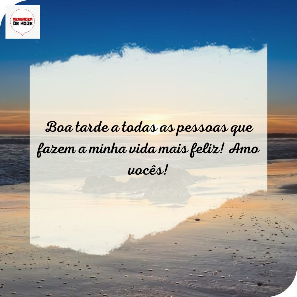 Boa Tarde 30 de Julho de 2022 11