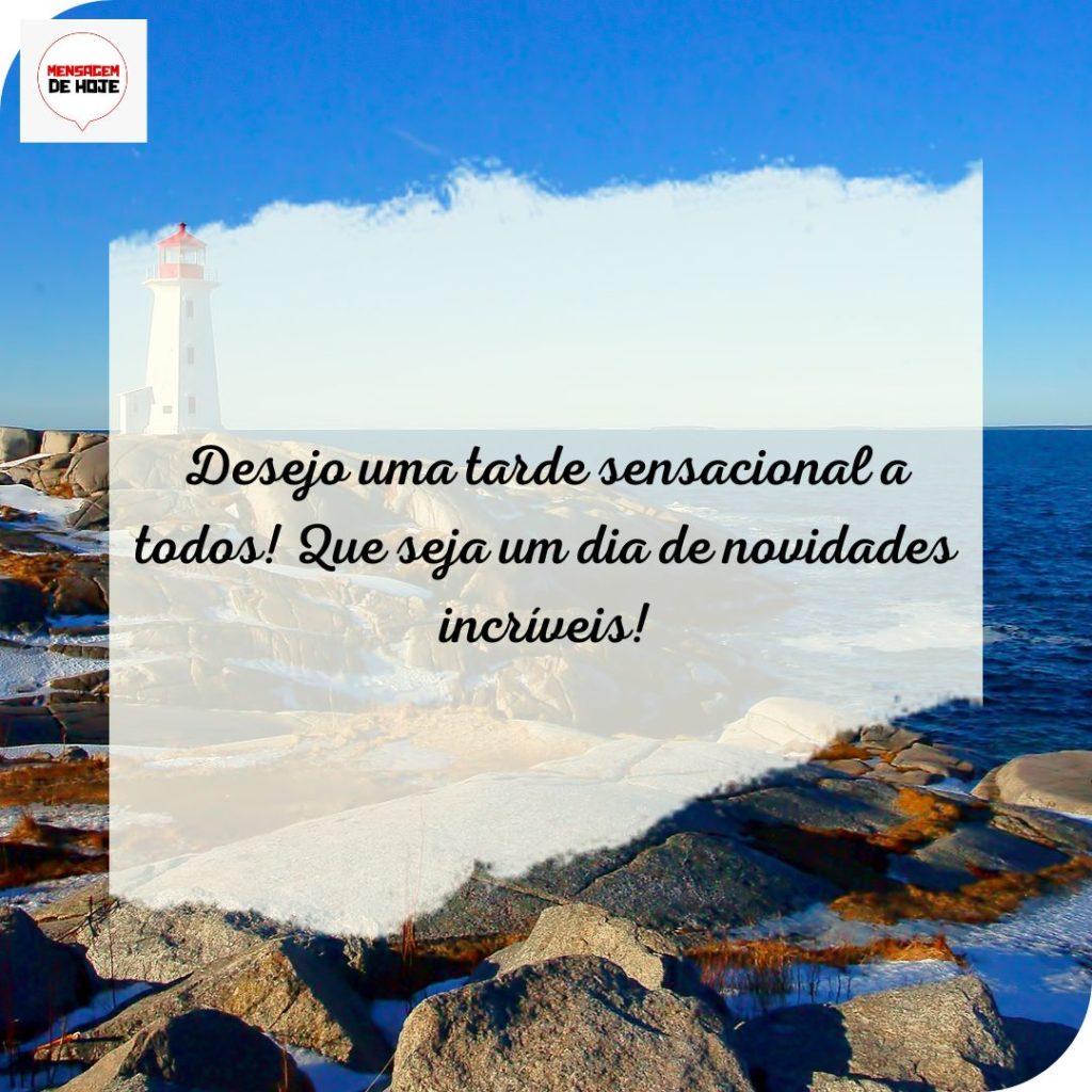 Boa Tarde 30 de Julho de 2022 17
