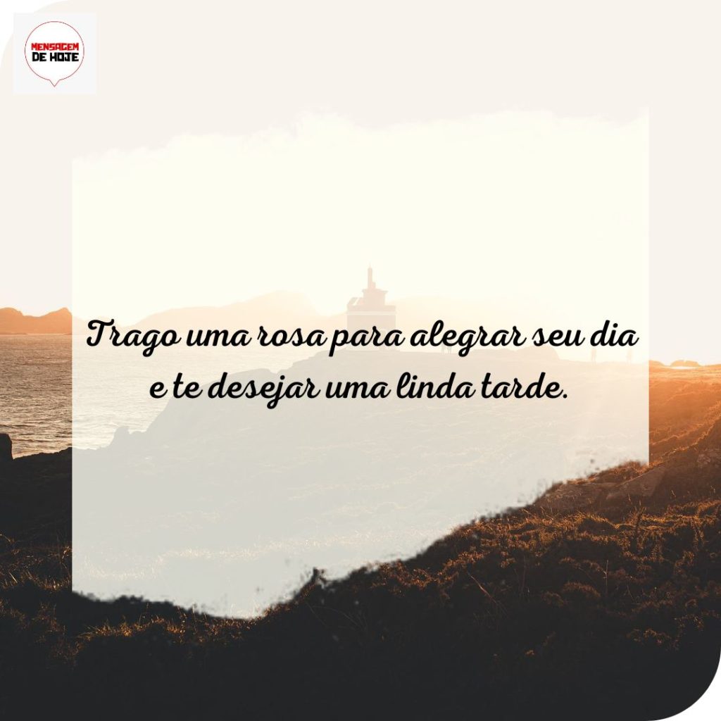 Boa Tarde 31 de Julho de 2022 17