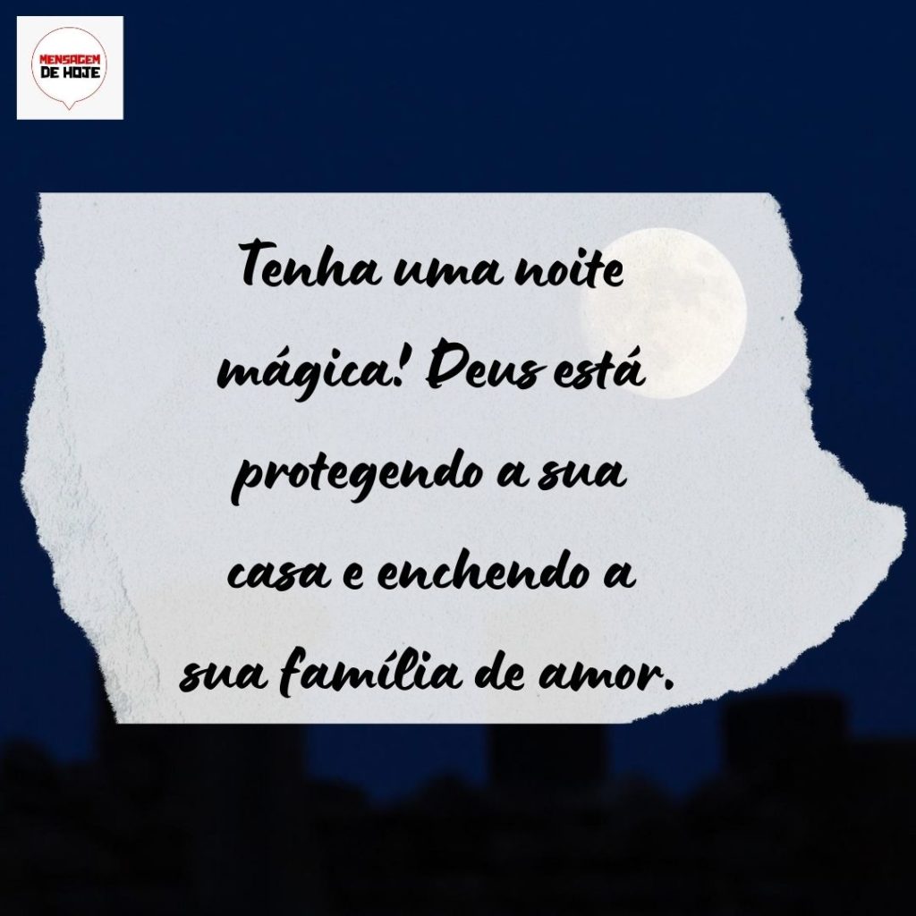 Boa Noite 05 de Agosto de 2022 19