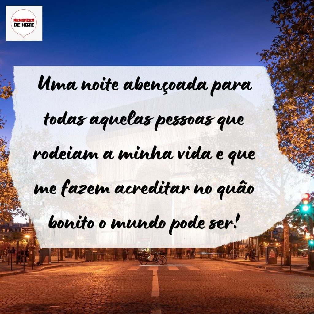 Boa Noite 06 de Agosto de 2022 15