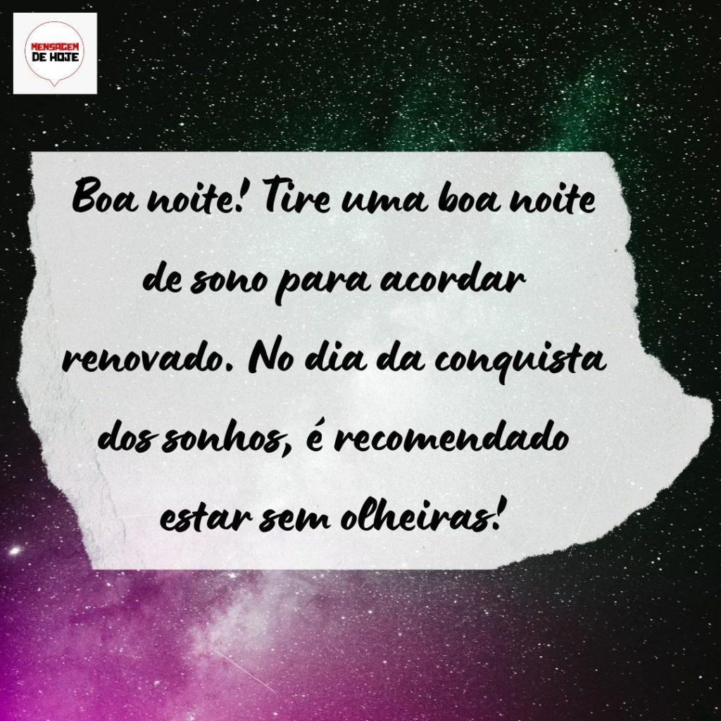 Boa Noite 06 de Agosto de 2022 19