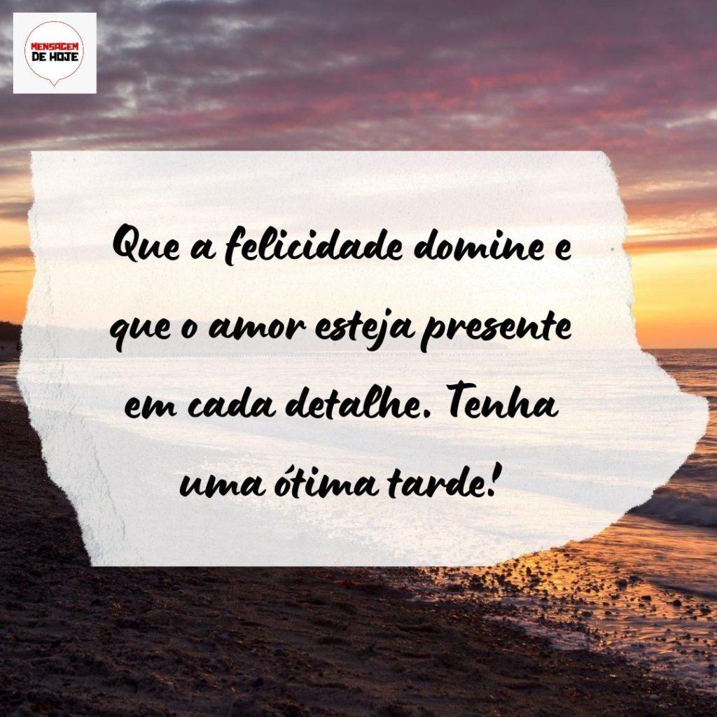 Boa Tarde 08 de Agosto de 2022 19
