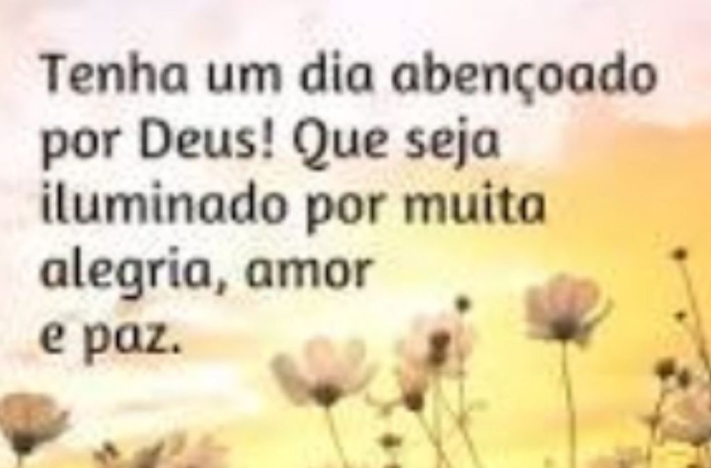 Bom Dia 09 de Agosto de 2022 21
