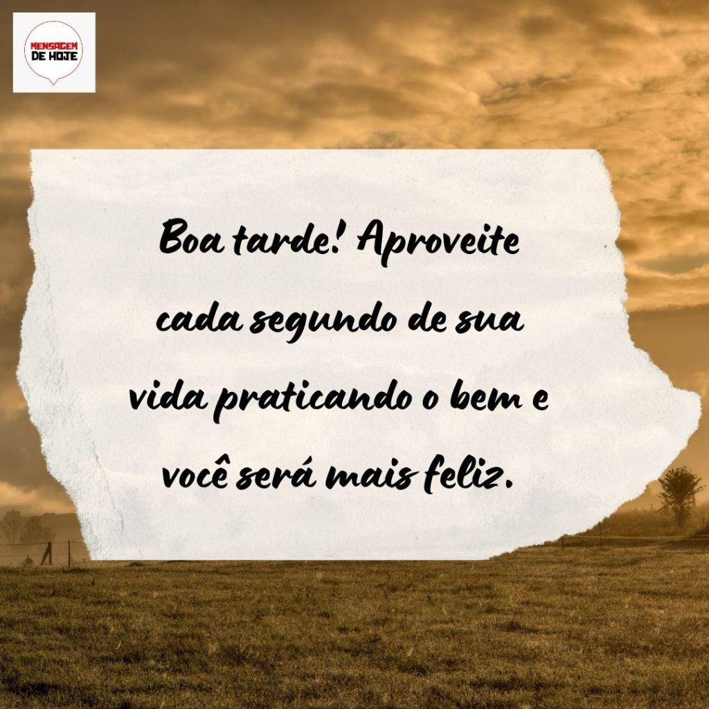 Boa Tarde 11 de Agosto de 2022 19
