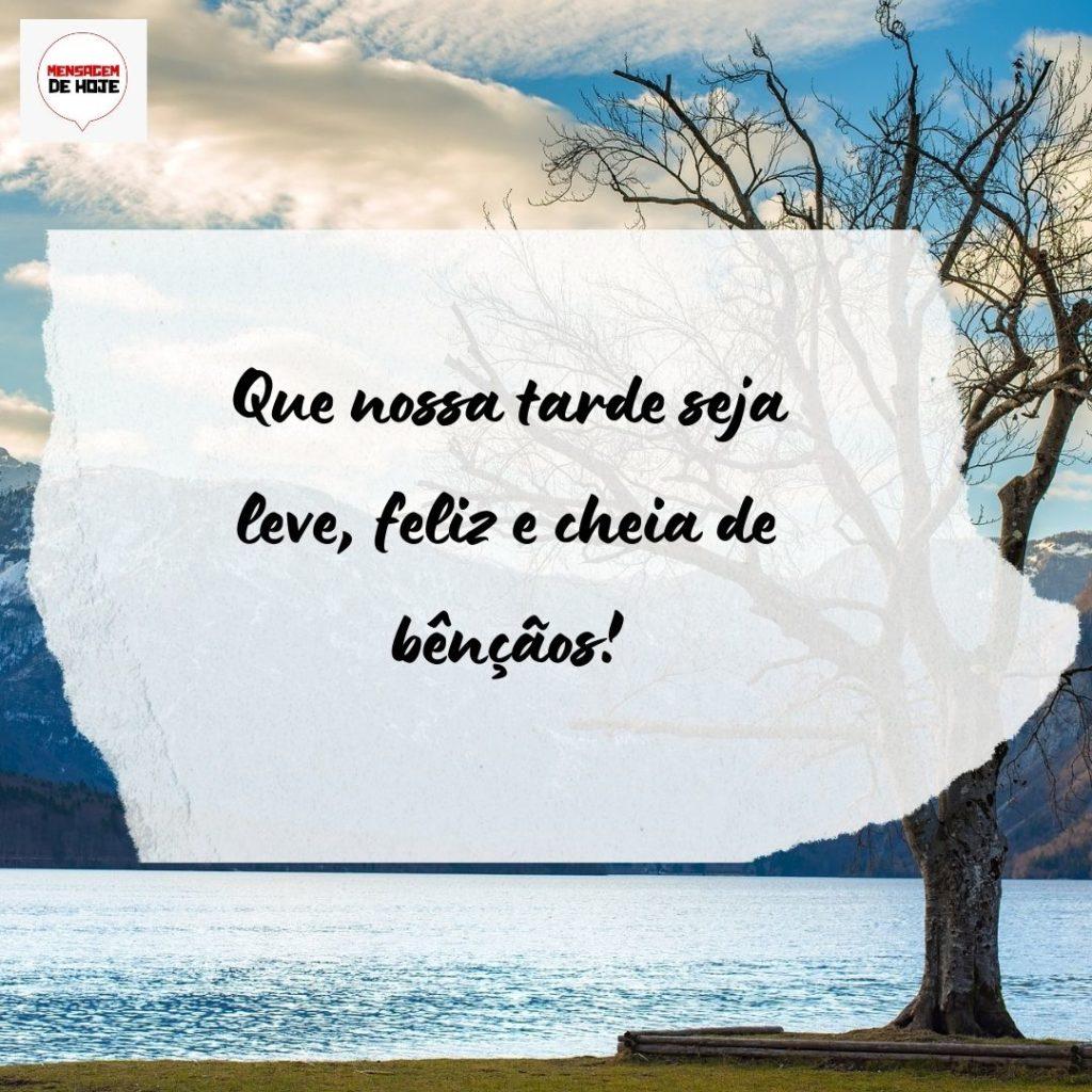 Boa Tarde 13 de Agosto de 2022 19