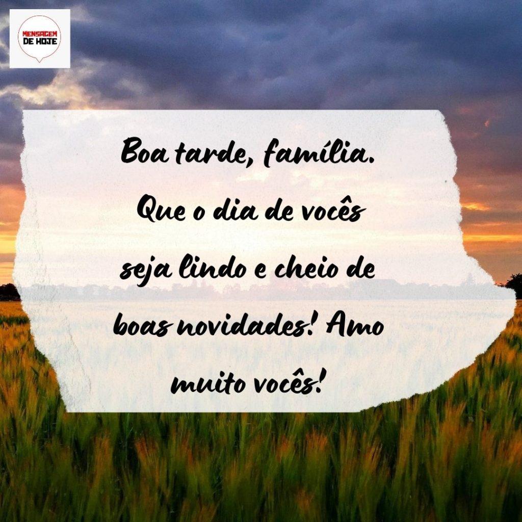 Boa Tarde 18 de Agosto de 2022 7