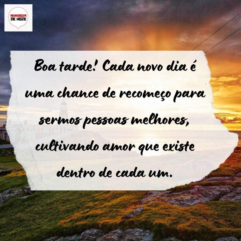 Boa Tarde 18 de Agosto de 2022 11