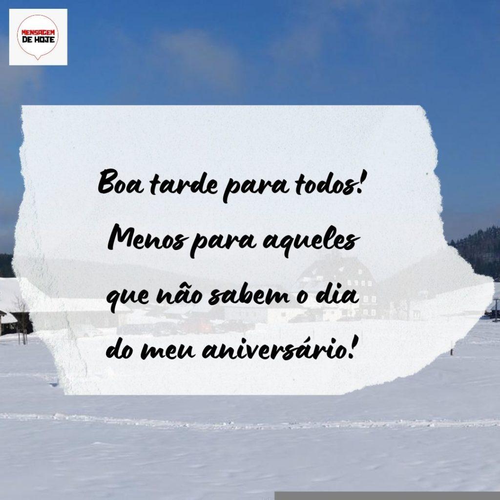 Boa Tarde 20 de Agosto de 2022 5