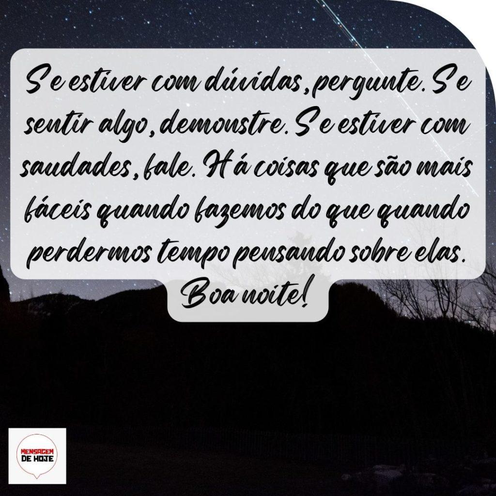 Boa Noite 06 de Outubro de 2022 13