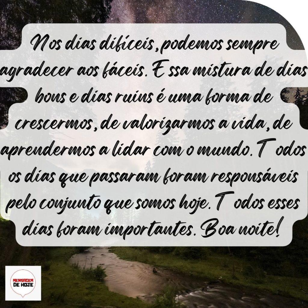 Boa Noite 06 de Outubro de 2022 17