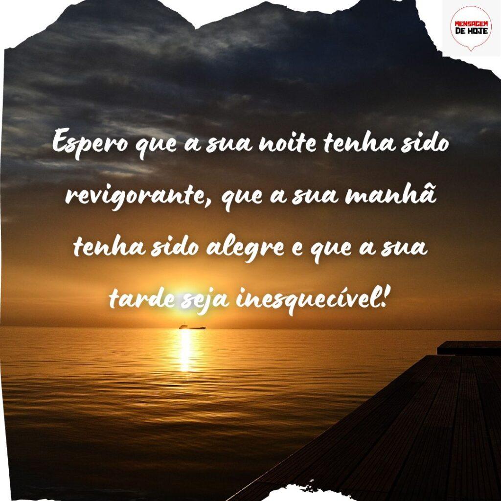 Boa Tarde 11 de Novembro de 2022 17