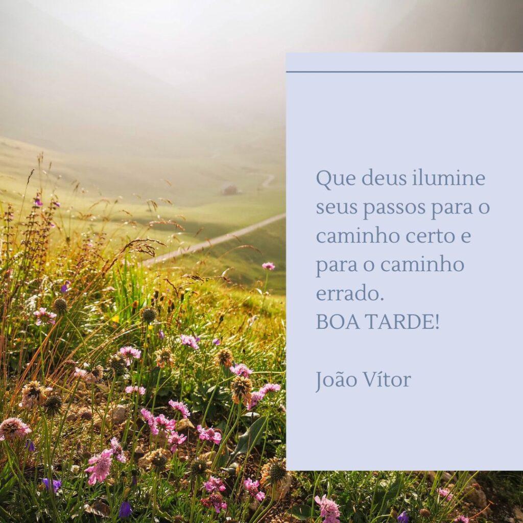 Boa Tarde 25 de Outubro de 2022 11