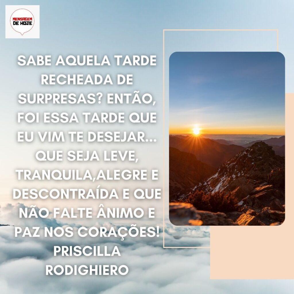 Boa Tarde 06 de Dezembro de 2022 7