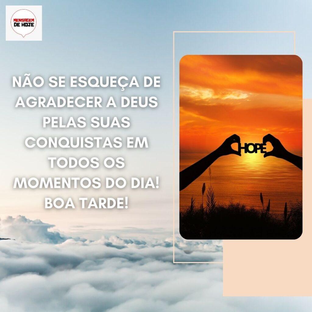 Boa Tarde 21 de Dezembro de 2022 7