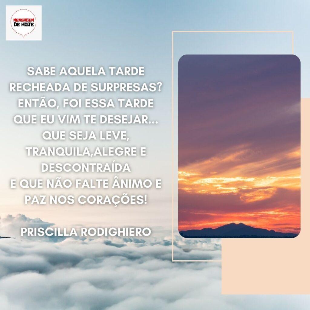 Boa Tarde 20 de Dezembro de 2022 17