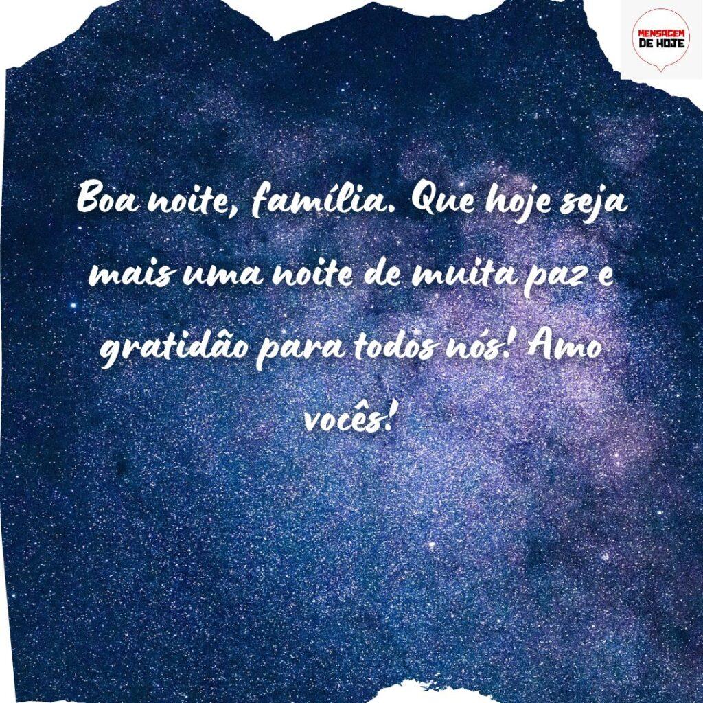 Boa Noite 07 de Dezembro de 2022 19
