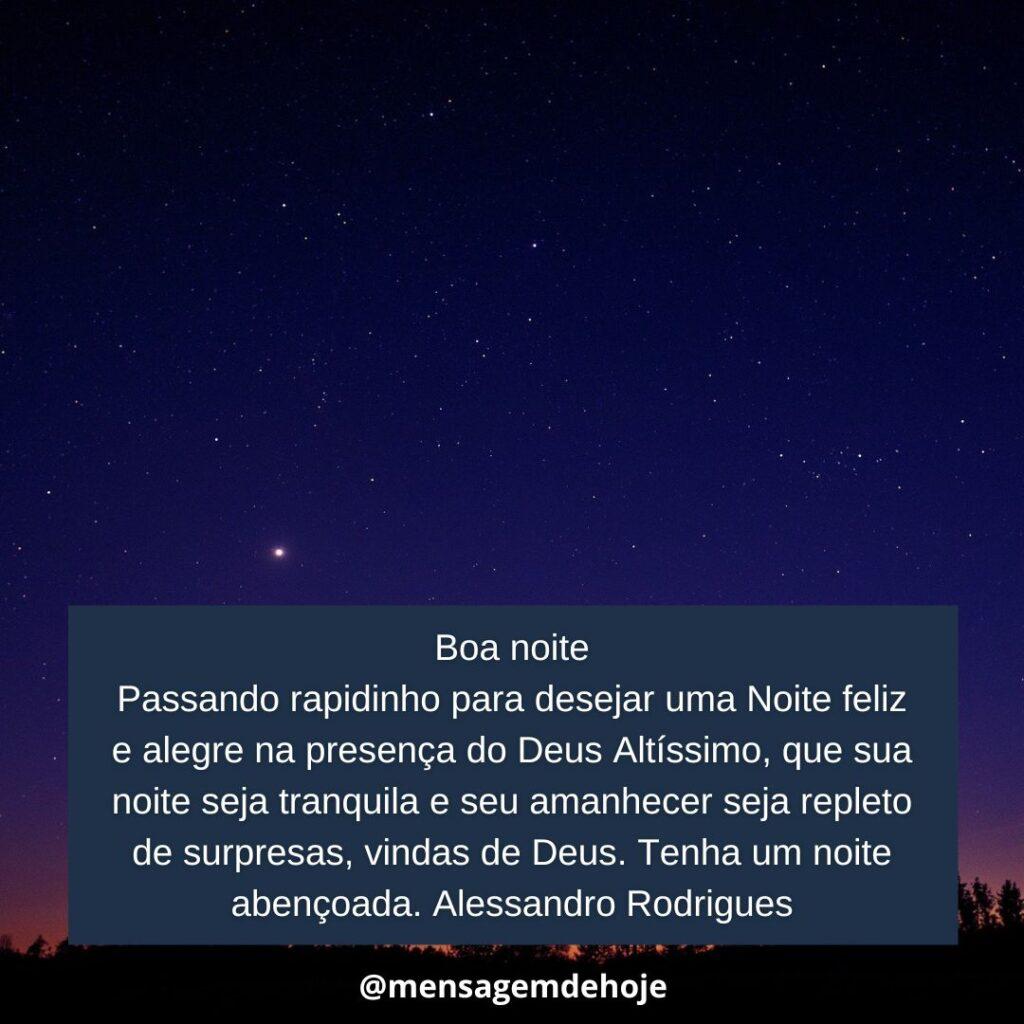 Boa Noite 22 de Janeiro de 2023 19