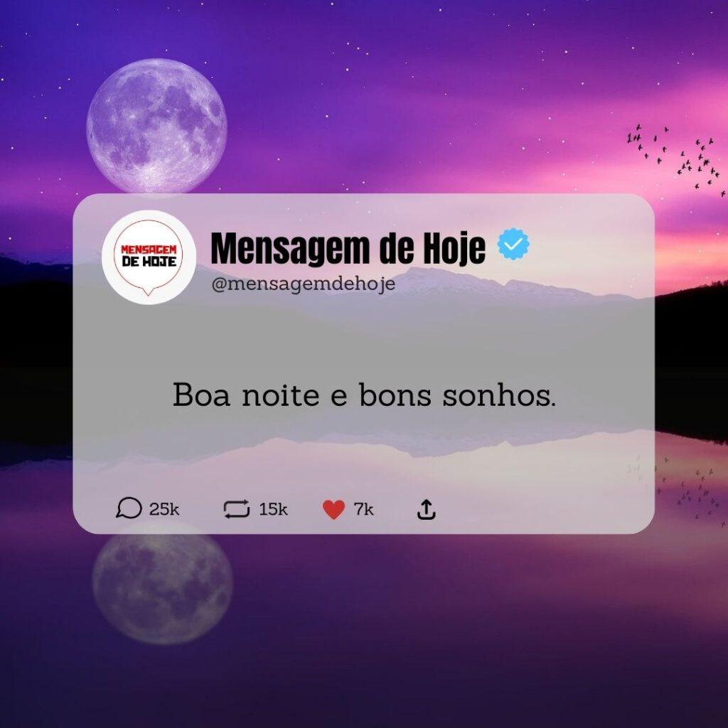 Boa Noite 01 de Março de 2023 13