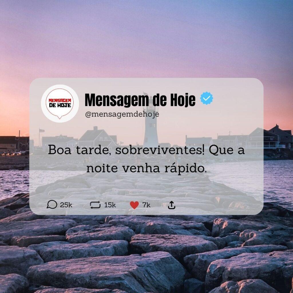 Boa Tarde 27 de Abril de 2023 9