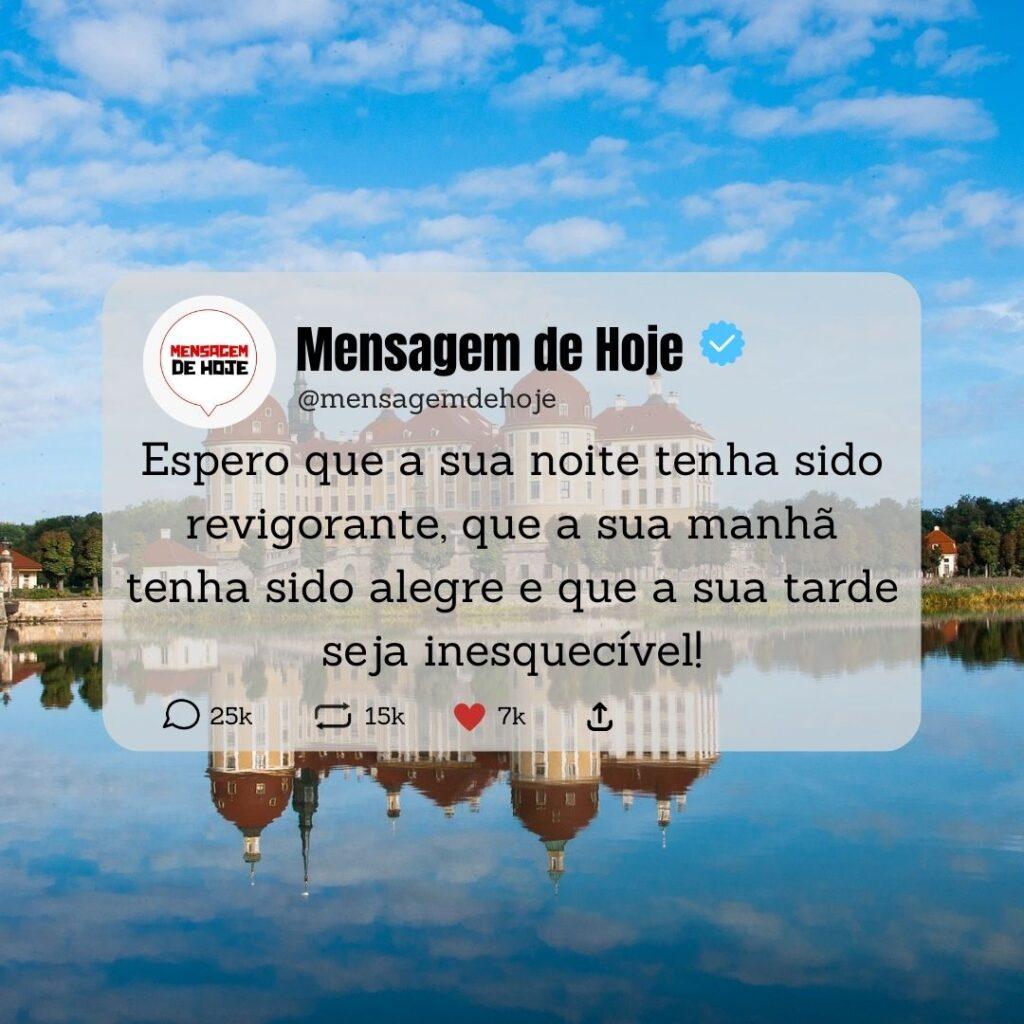 Boa Tarde 26 de Abril de 2023 17