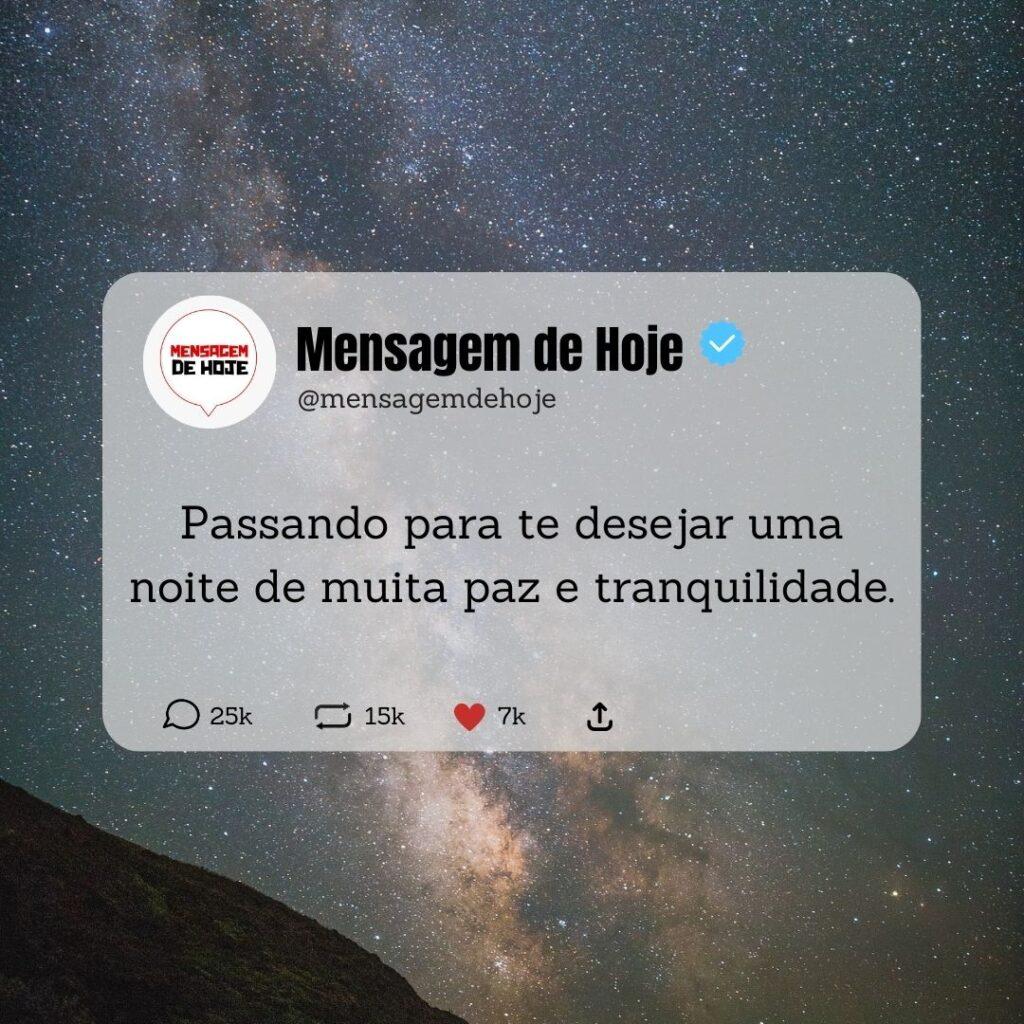Boa Noite 14 de Abril de 2023 11