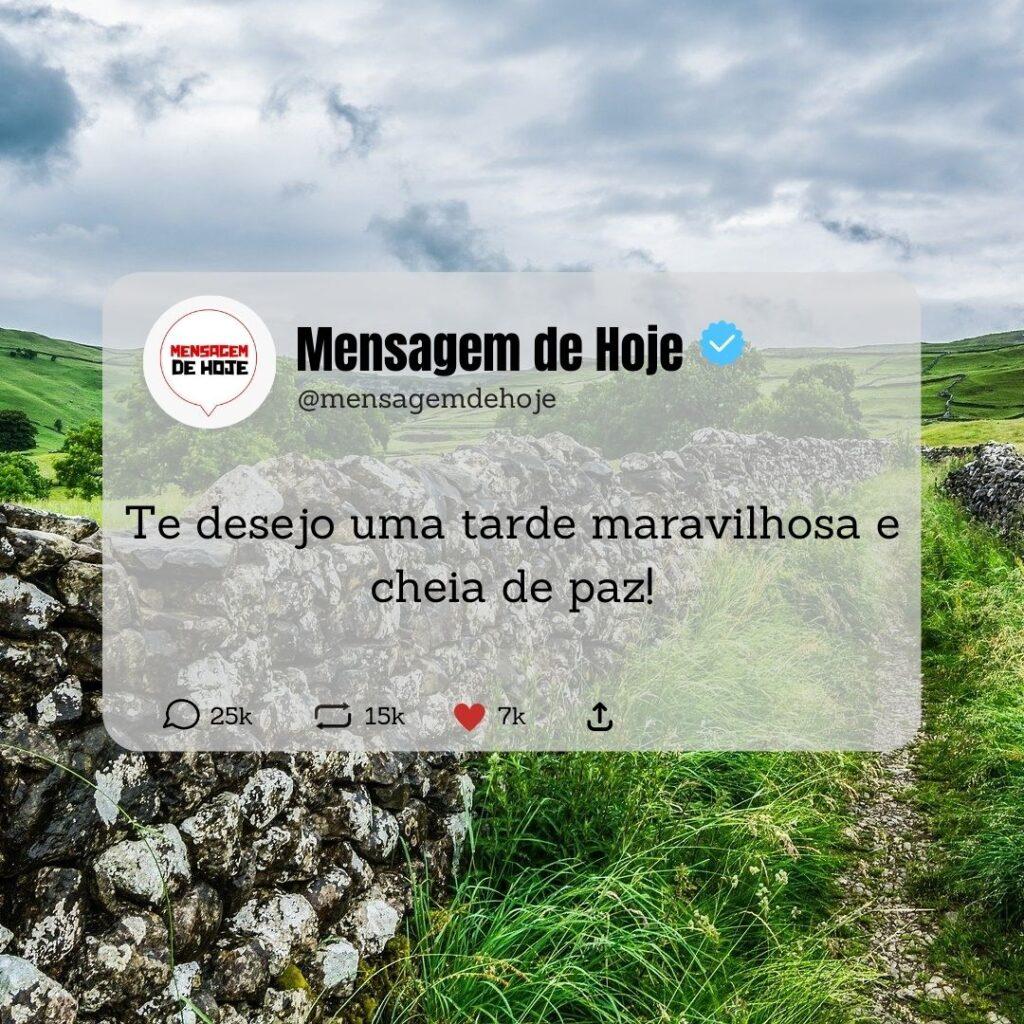 Boa Tarde 19 de Abril de 2023 15