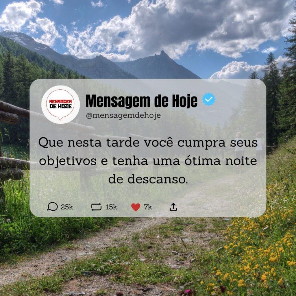 Boa Tarde 19 de Abril de 2023 17