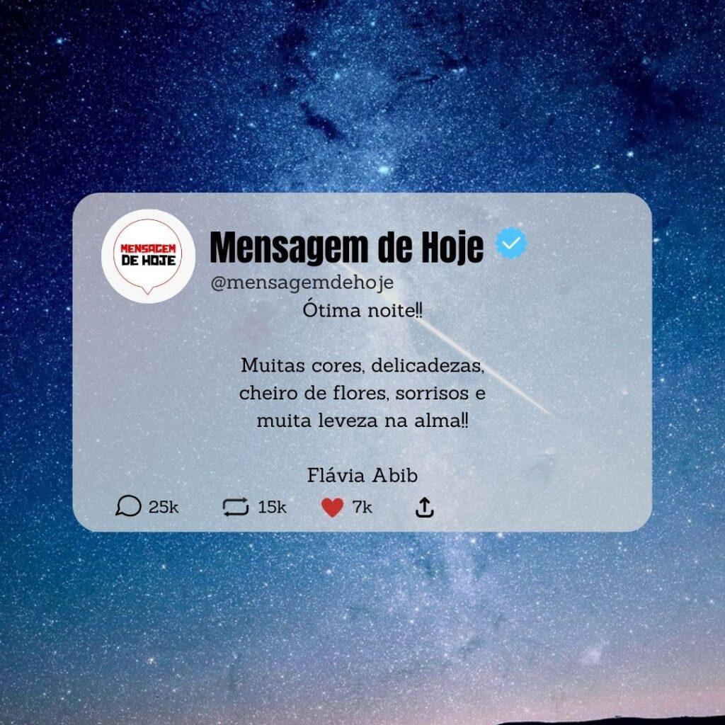 Boa Noite 18 de Abril de 2023 15