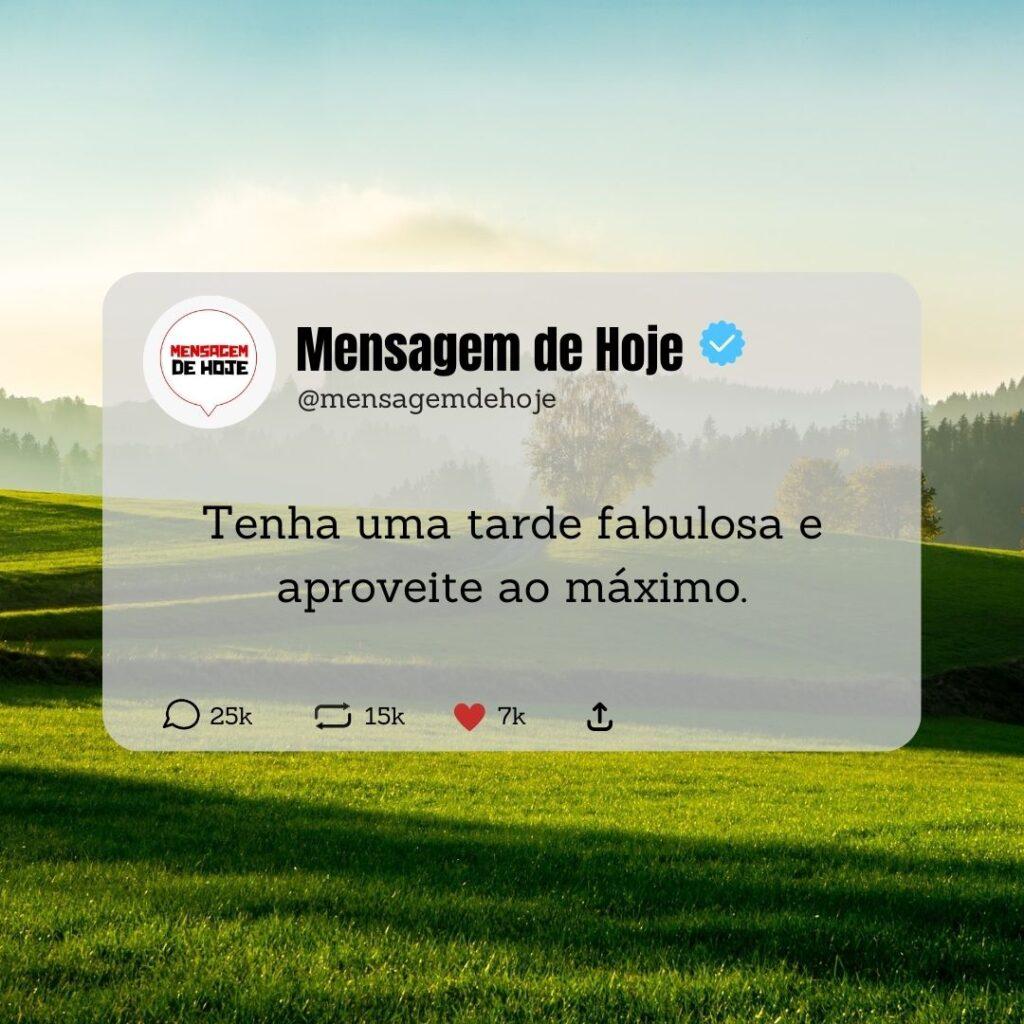 Boa Tarde 14 de Abril de 2023 15