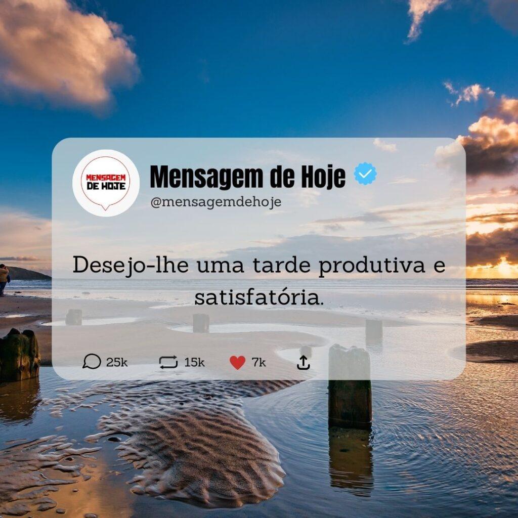 Boa Tarde 12 de Abril de 2023 15