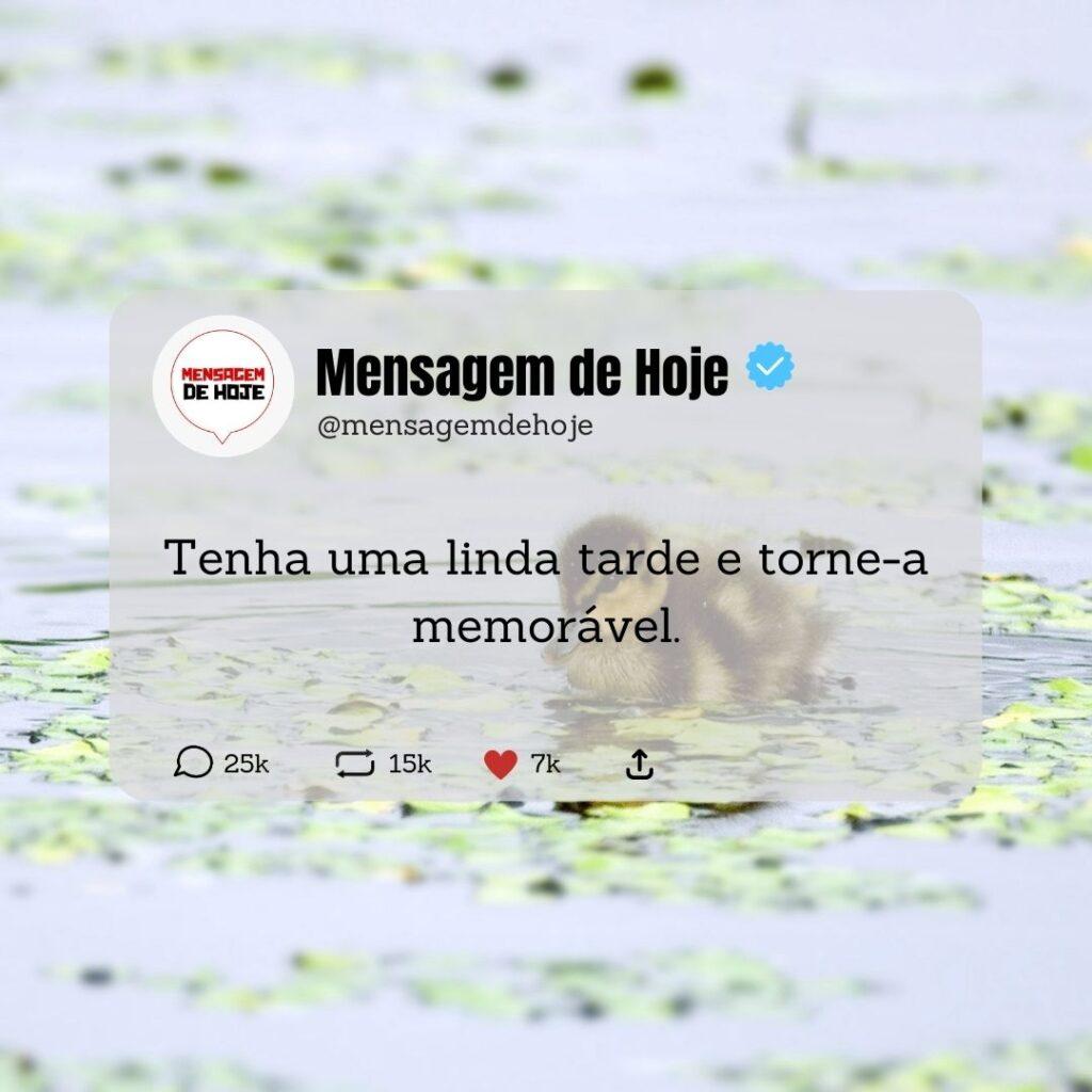 Boa Tarde 12 de Abril de 2023 17