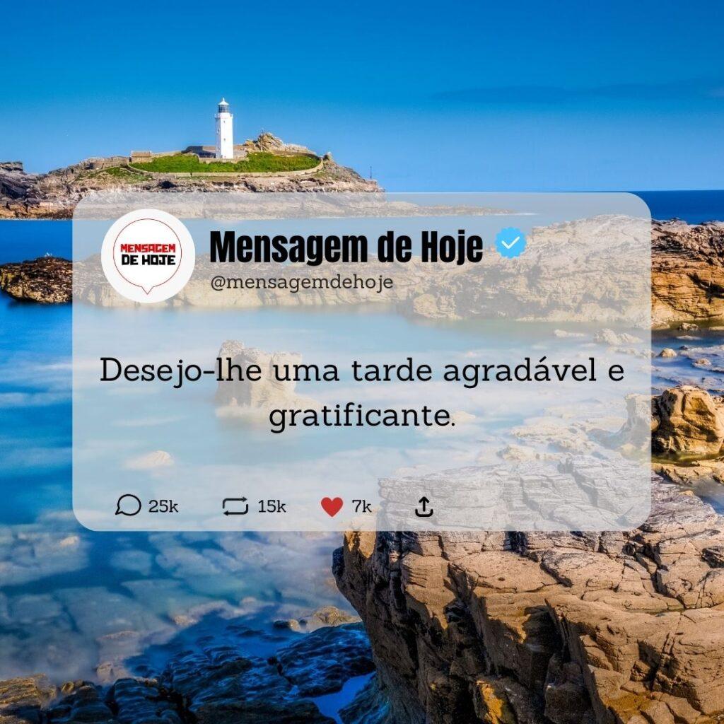 Boa Tarde 12 de Abril de 2023 7
