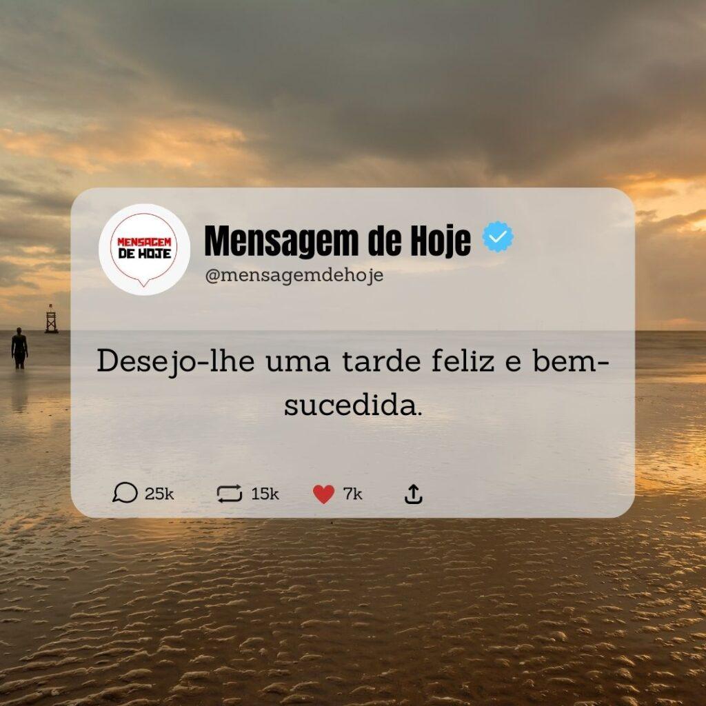 Boa Tarde 12 de Abril de 2023 13