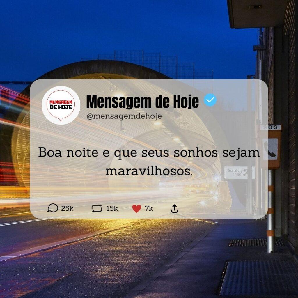 Boa Noite 08 de Abril de 2023 11
