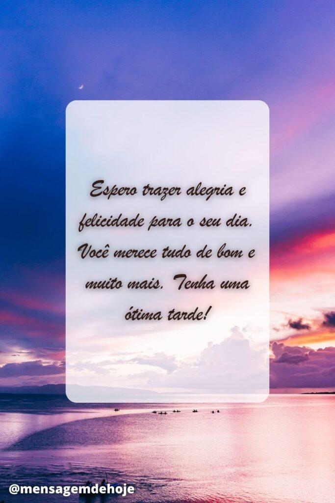 Boa Tarde 24 de Maio de 2023 19