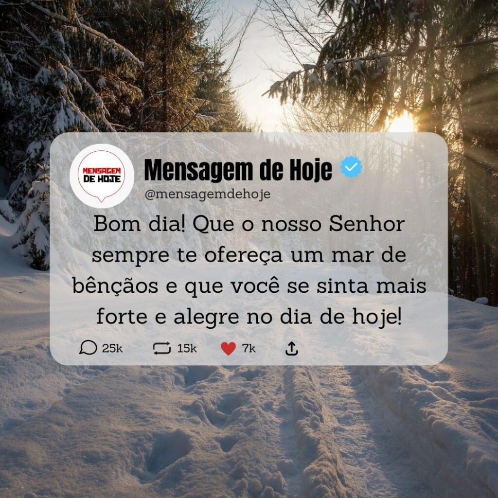 Bom Dia 01 de Abril de 2023 13
