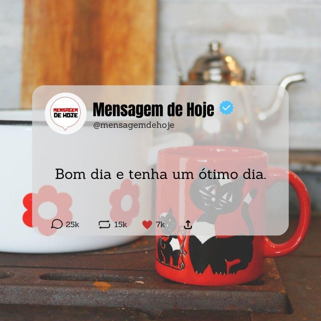 Bom Dia 01 de Abril de 2023 15