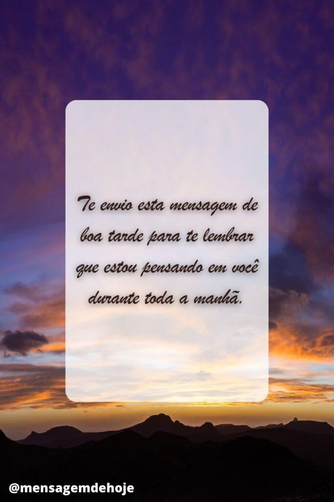 Boa Tarde 30 de Maio de 2023 17