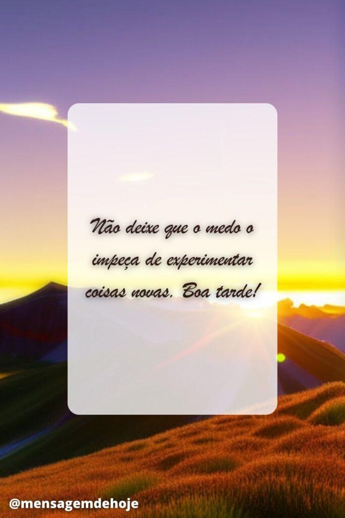 Boa Tarde 10 de Junho de 2023 13