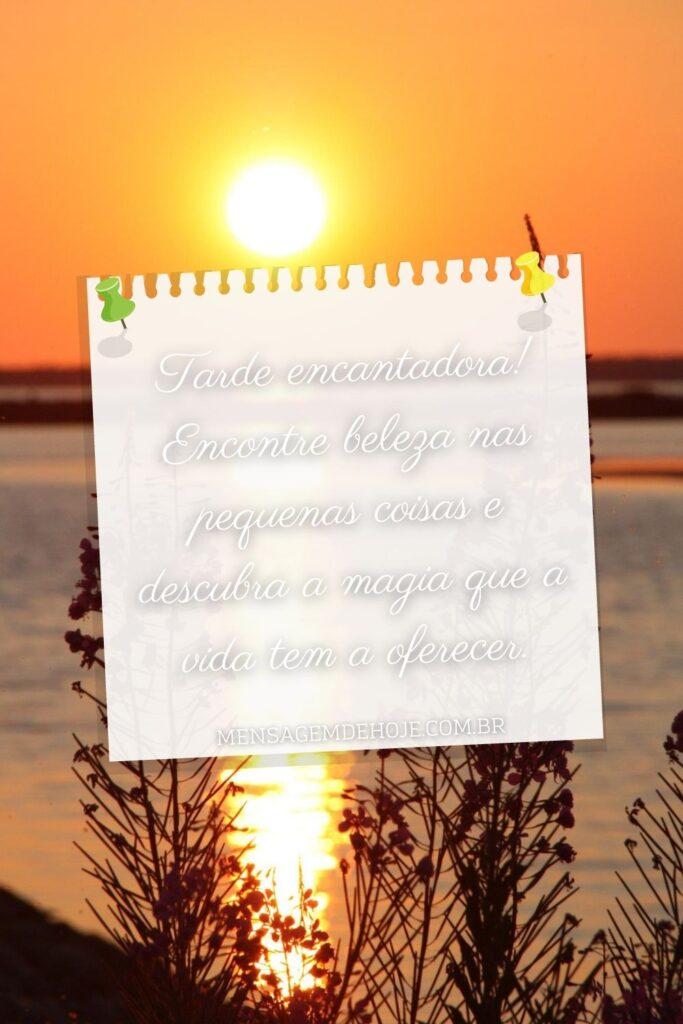 Boa Tarde 27 de Julho de 2023 17