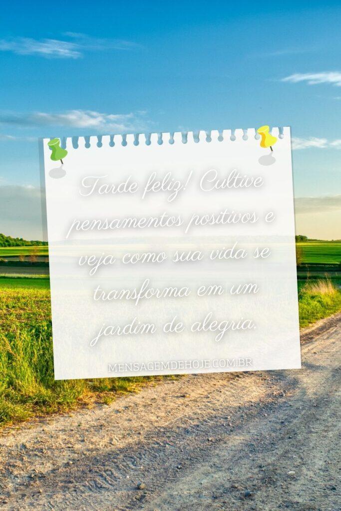 Boa Tarde 23 de Julho de 2023 17