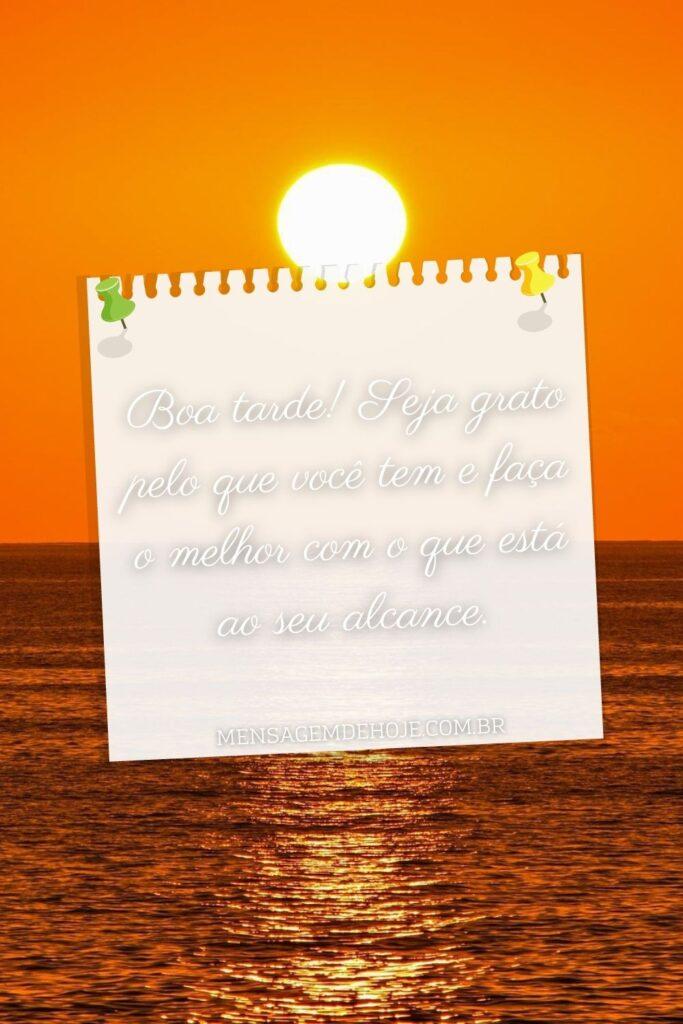 Boa Tarde 20 de Julho de 2023 5